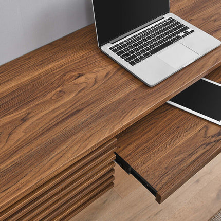 Modway EEI-5865 Render Wall Mount Wood Office Desk Modway