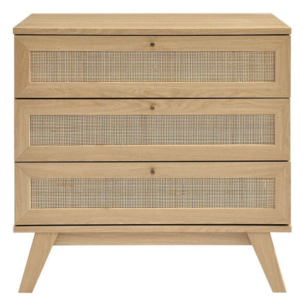 Modway MOD-7051-OAK Soma 3-Drawer Dresser Oak Modway