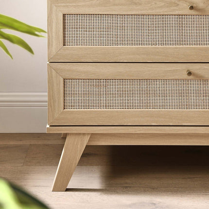 Modway MOD-7051-OAK Soma 3-Drawer Dresser Oak Modway