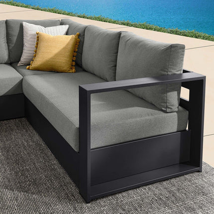 Modway EEI-6668 Tahoe 3-Piece Outdoor Patio Powder-Coated Aluminum Sectional Sofa Set Modway