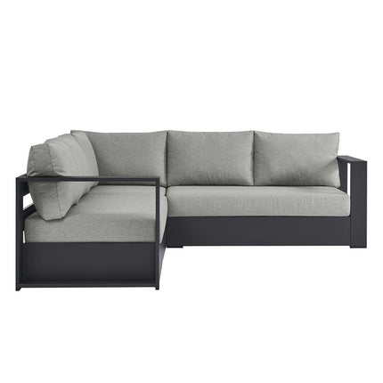 Modway EEI-6668 Tahoe 3-Piece Outdoor Patio Powder-Coated Aluminum Sectional Sofa Set Modway