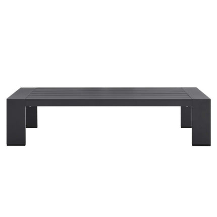 Modway EEI-5677 Tahoe Outdoor Patio Powder-Coated Aluminum Coffee Table Modway