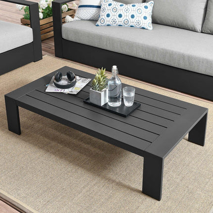 Modway EEI-5677 Tahoe Outdoor Patio Powder-Coated Aluminum Coffee Table Modway