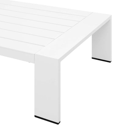 Modway EEI-5677 Tahoe Outdoor Patio Powder-Coated Aluminum Coffee Table Modway
