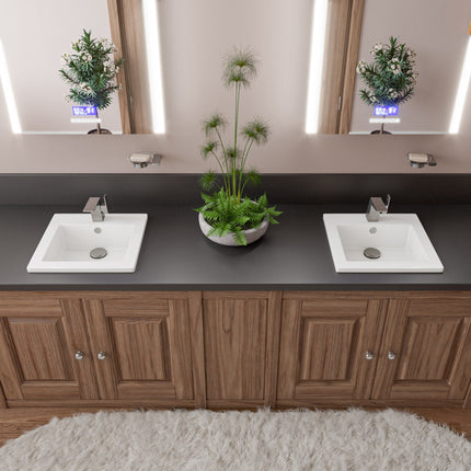 ALFI brand AB1470-BN Brushed Nickel Modern Single Hole Bathroom Faucet Alfi Brand