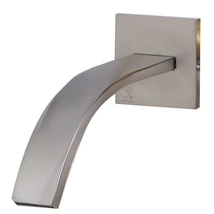 ALFI brand AB1256-BN Brushed Nickel Single Lever Wallmount Bathroom Faucet ALFI brand