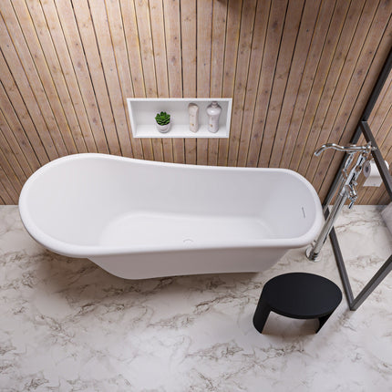 ALFI brand AB2553-PC Polished Chrome Free Standing Floor Mounted Bath Tub Filler Alfi Brand