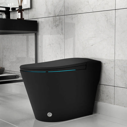 ENVO Echo Elongated 1.28 GPF Smart Bidet Toilet with Auto Open Close, Auto Flush, and Heated Seat TL-STFF950WH Anzzi