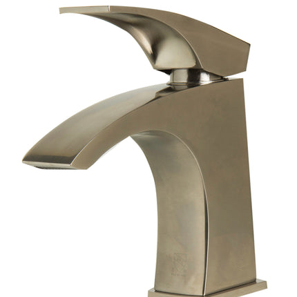 ALFI brand AB1586-BN Brushed Nickel Single Lever Bathroom Faucet Alfi Brand