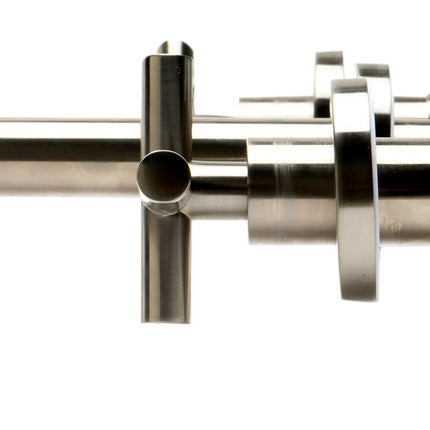 ALFI brand AB1035-BN Brushed Nickel 8" Widespread Wall-Mounted Cross Handle Faucet ALFI brand