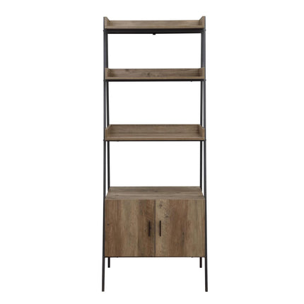ACME OF00016 Zakwani Rustic Oak Bookshelf  1