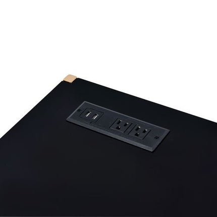 ACME OF00021 Midriaks Black Writing Desk  4