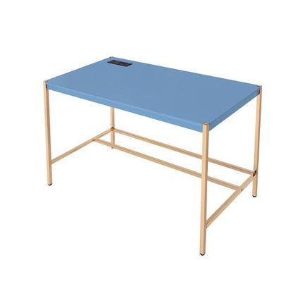 ACME OF00022 Midriaks Navy Blue Writing Office Desk  3
