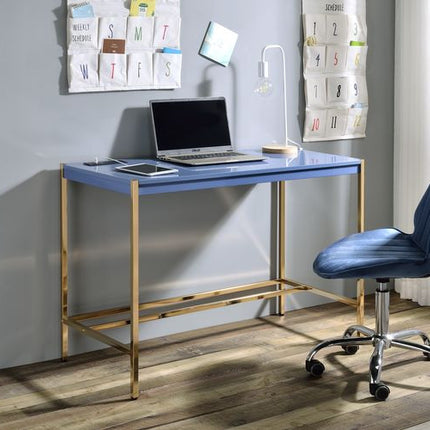 ACME OF00022 Midriaks Navy Blue Writing Office Desk