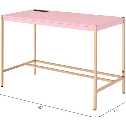 ACME OF00024 Midriaks Pink Writing Desk  7