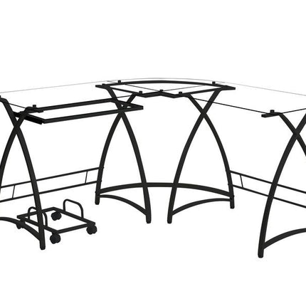 ACME OF00039 Dazenus Black Writing Desk  1