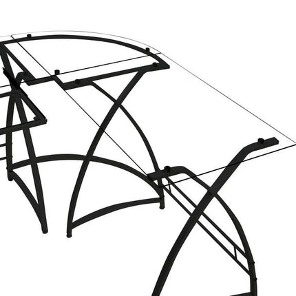 ACME OF00039 Dazenus Black Writing Desk  3