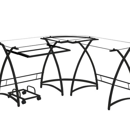 ACME OF00039 Dazenus Black Writing Desk  4
