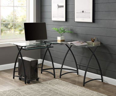 ACME OF00039 Dazenus Black Writing Desk ACME Furniture
