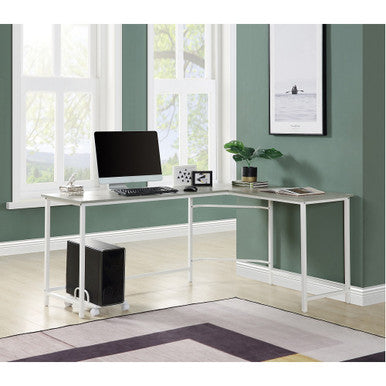 ACME OF00043 Dazenus Gray Writing Desk ACME Furniture
