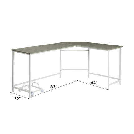 ACME OF00043 Dazenus Gray Writing Desk  5