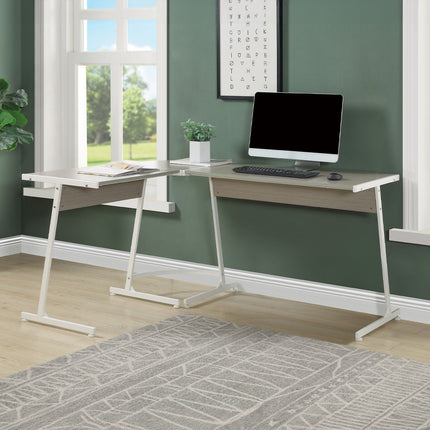 ACME OF00045 Dazenus Gray Writing Desk