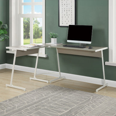 ACME OF00045 Dazenus Gray Writing Desk ACME Furniture