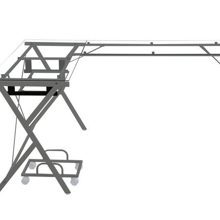 ACME OF00047 Dazenus Silver Writing Desk  2
