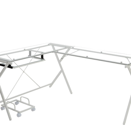 ACME OF00048 Dazenus White Writing Desk