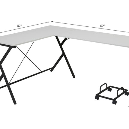 ACME OF00049 Dazenus Black Writing Desk  4