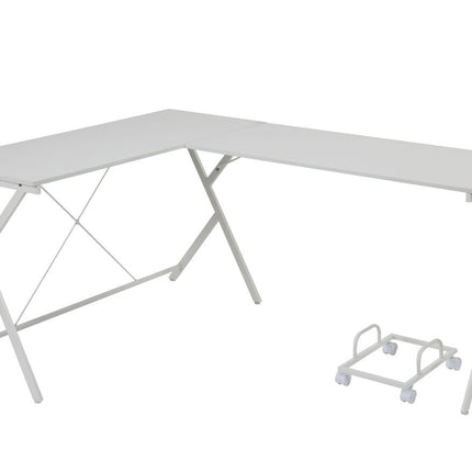 ACME OF00050 Dazenus White Writing Desk