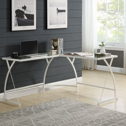 ACME OF00052 Janison White Writing Desk