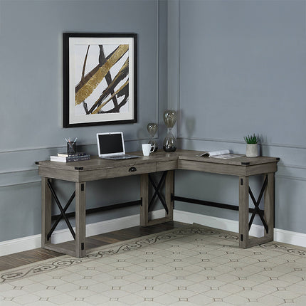 ACME OF00054 Talmar Gray Writing Desk
