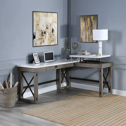 ACME OF00056 Talmar Gray Writing Desk  6