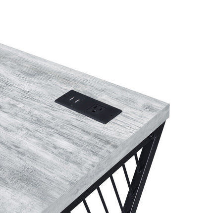 ACME OF00110 Collick Writing Desk with USB  2