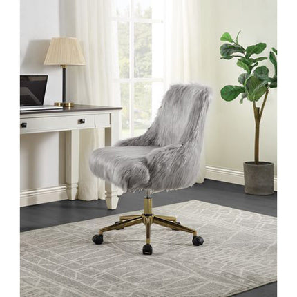 ACME OF00123 Arundell Ii Gray Office Chair  3