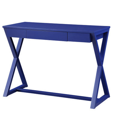 ACME OF00173 Nalo Blue Writing Desk ACME Furniture