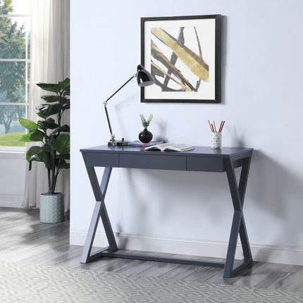 ACME OF00174 Nalo Black Writing Desk  4