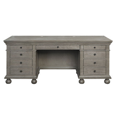 ACME OF00201 Gustave Gray Oak Writing Desk ACME Furniture