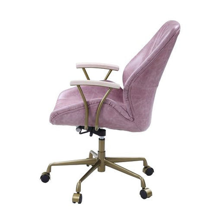 ACME OF00399 Hamilton Pink Office Chair  3