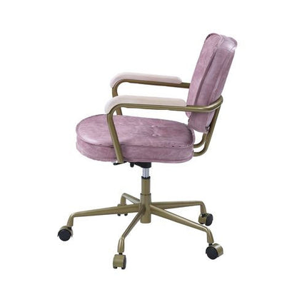 ACME OF00400 Siecross Pink Office Chair  3