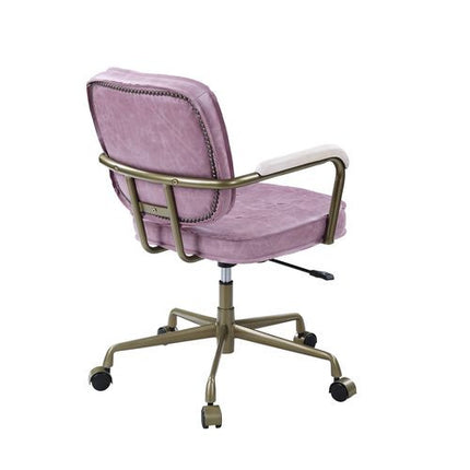 ACME OF00400 Siecross Pink Office Chair  6