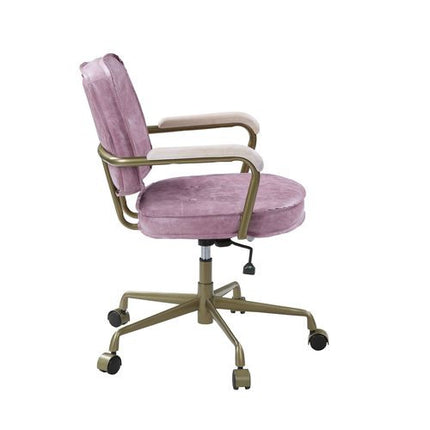 ACME OF00400 Siecross Pink Office Chair  7