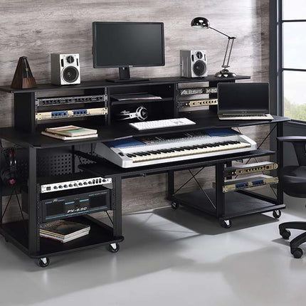 ACME OF00987 Megara Black Music Desk