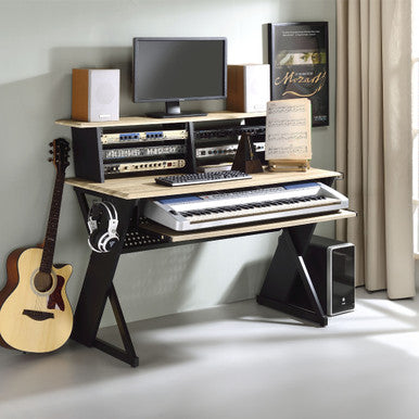ACME OF00992 Annette Natural Music Desk ACME Furniture