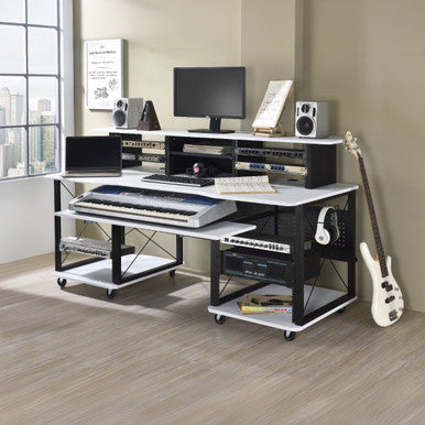 ACME OF00995 Megara White Music Desk ACME Furniture