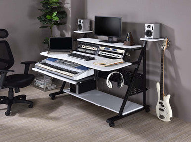 ACME OF00996 Willow White Music Desk ACME Furniture