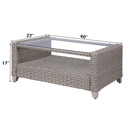 ACME OT01090 Greeley 4Pc Pack Patio Sofa Set  12