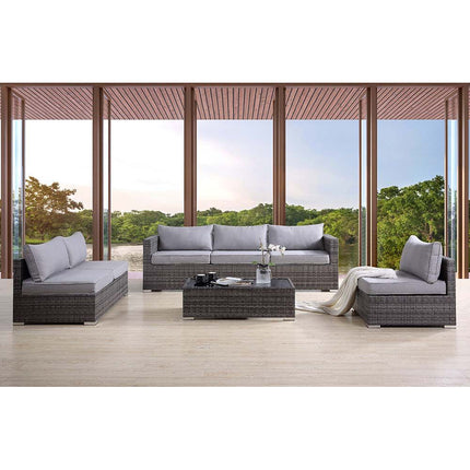 ACME OT01091 Sheffield 4Pc Pack Patio Sofa Set  9