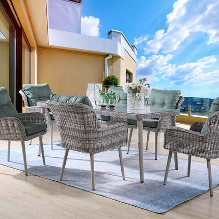 ACME OT01095 Jenneva 7Pc Patio Dining Set